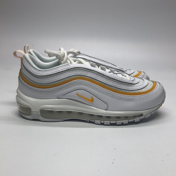 Women’s Nike AirMax 97 Yellow/White DM8268-100 NWOB - Picture 2 of 5